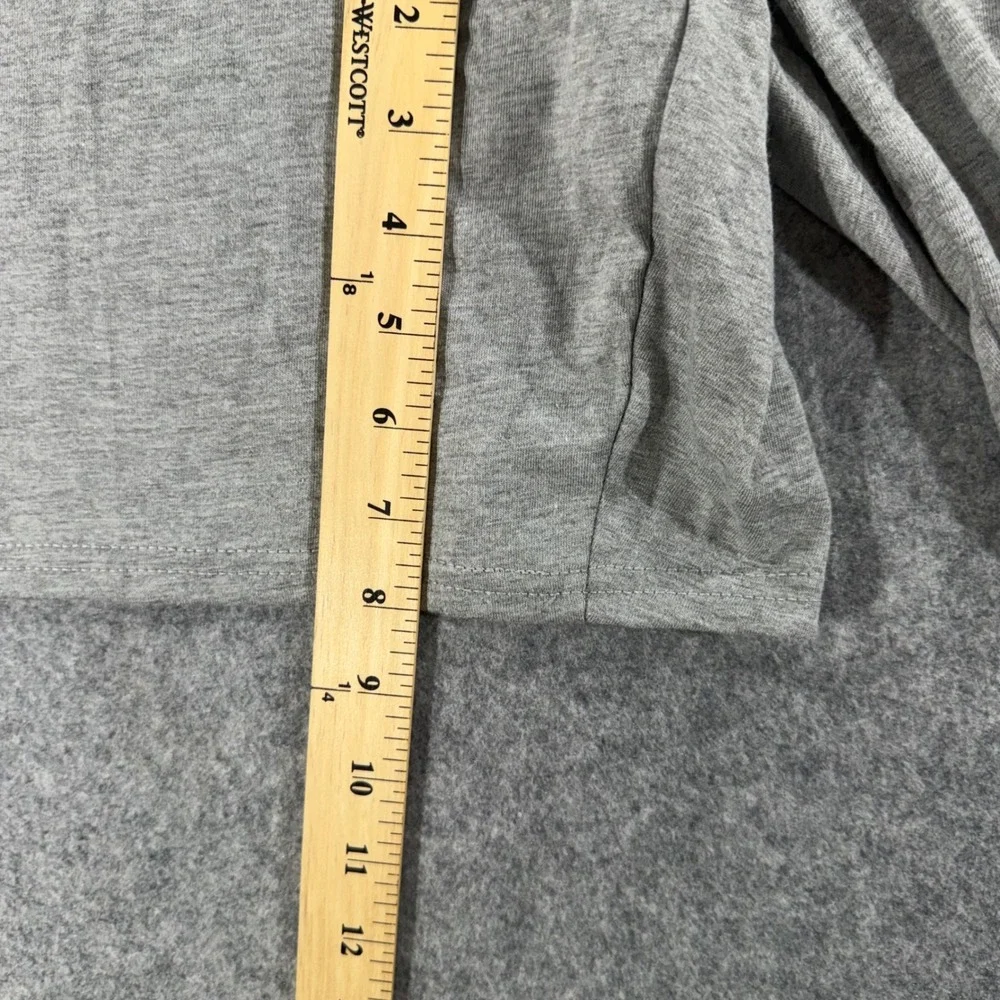 Fruit of the Loom Mens 4XL Gray Jersey Knit Lounge Sleep Shorts Elastic Waist